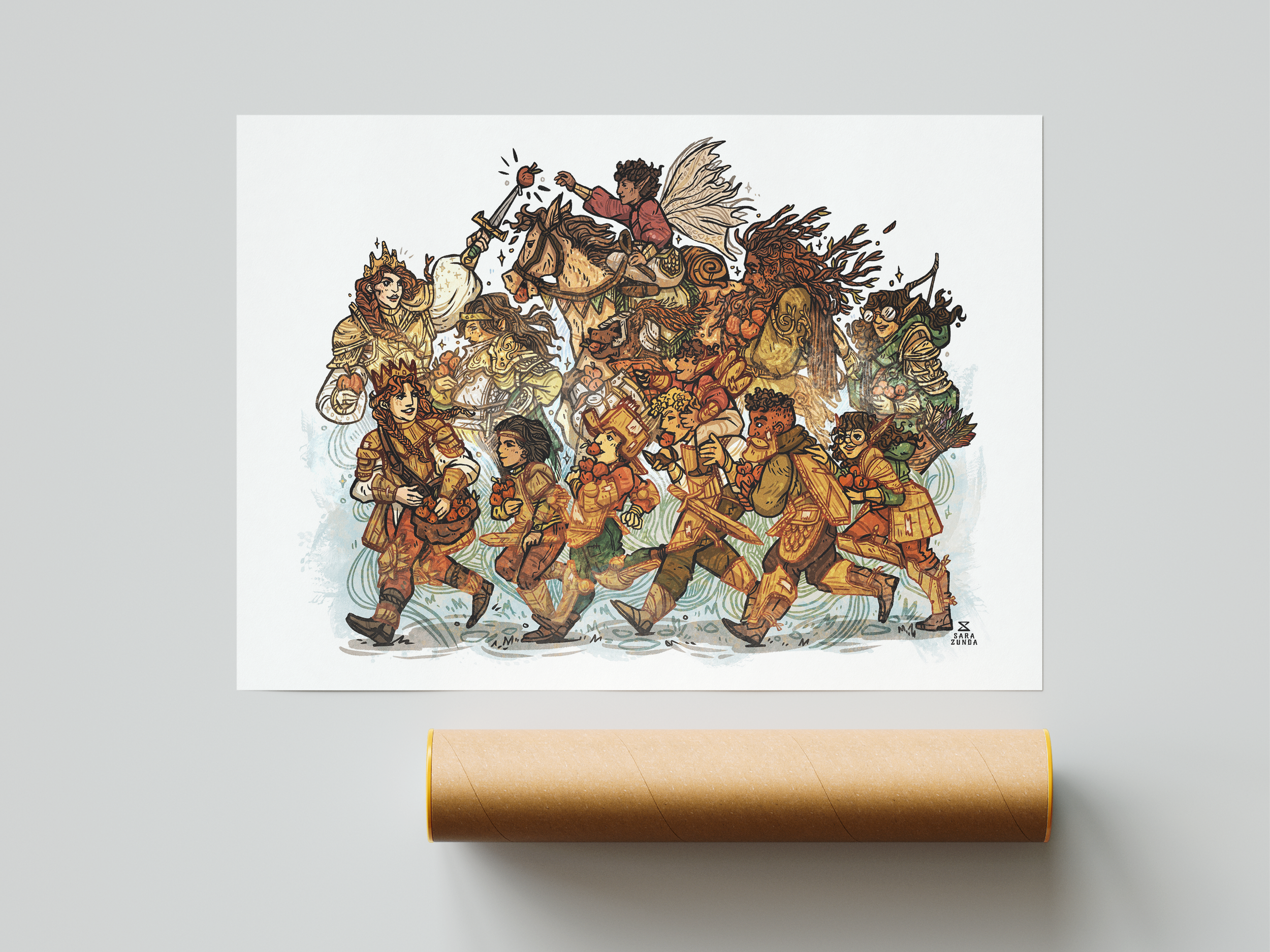 Make Believe ✦ Giclee Artist Print — Sara Zunda Illustrations